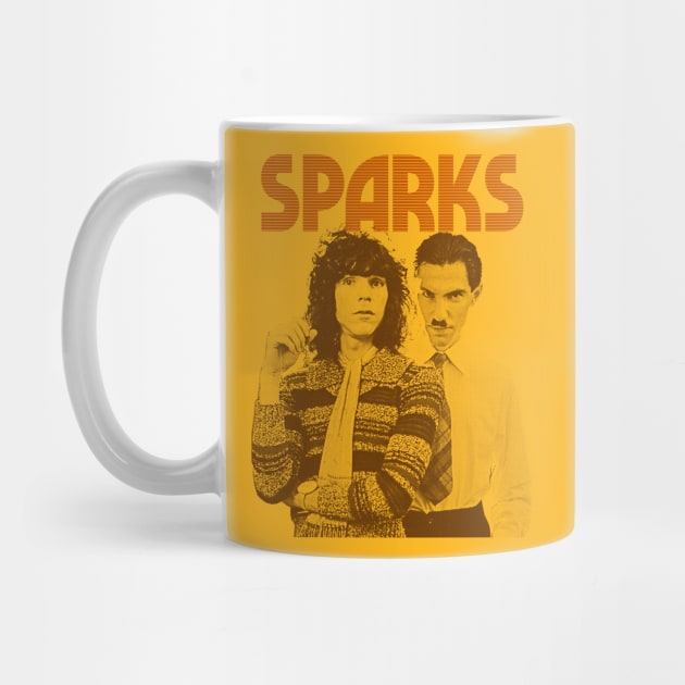 Sparks - Vintage Style Retro Aesthetic Design by DankFutura